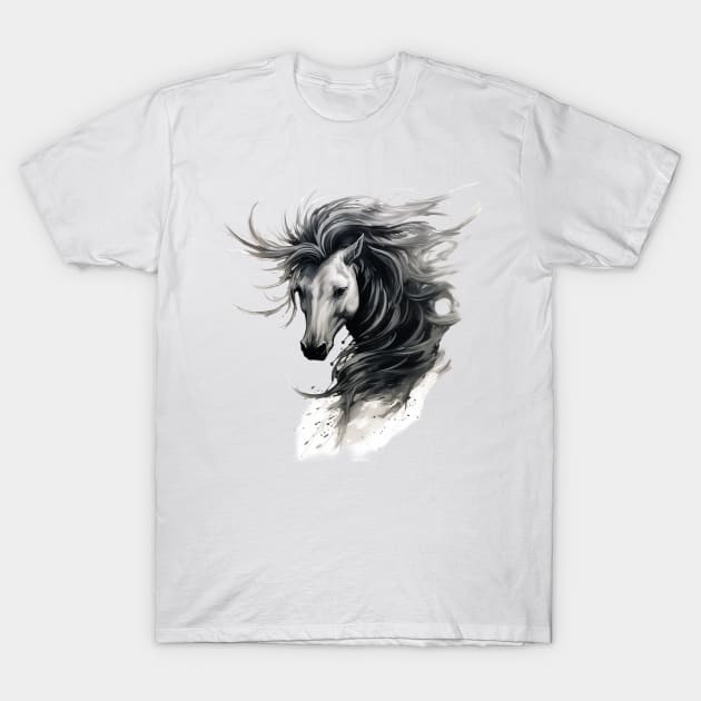 Majestic Horse T-Shirt by Liana Campbell